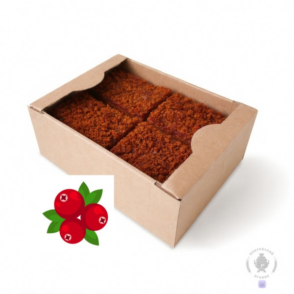 №3 Пряник 1кг с фруктовой начинкой Брусника в Апшеронске